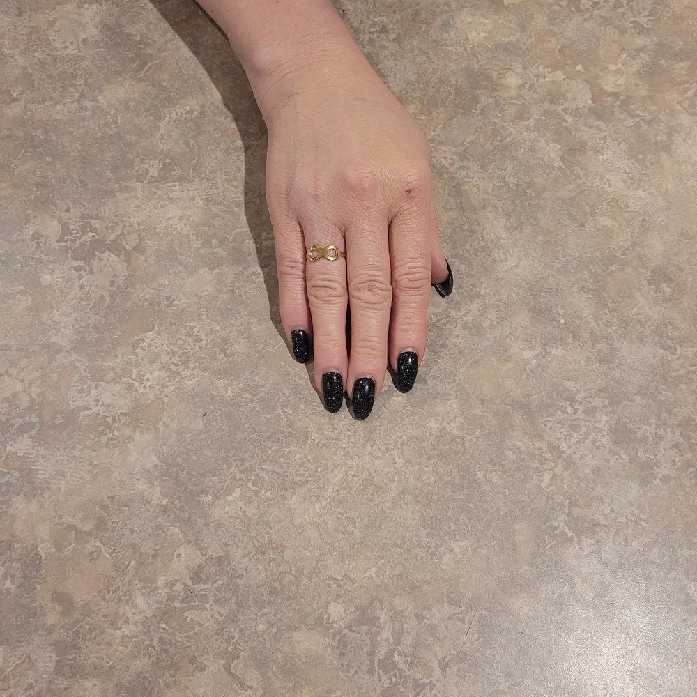 New Infinity Ring Gold Plated. Limited Edition